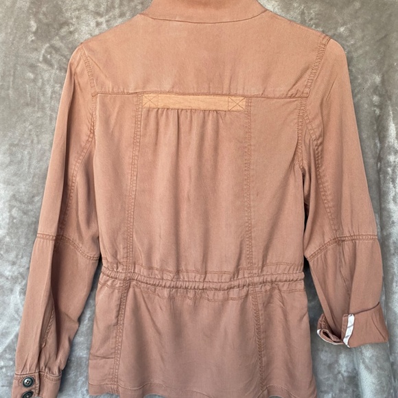 🎉ANORAK Surplus Jacket - EVEREVE, Light Mauve/Darker Blush, Size LG - Picture 2 of 6